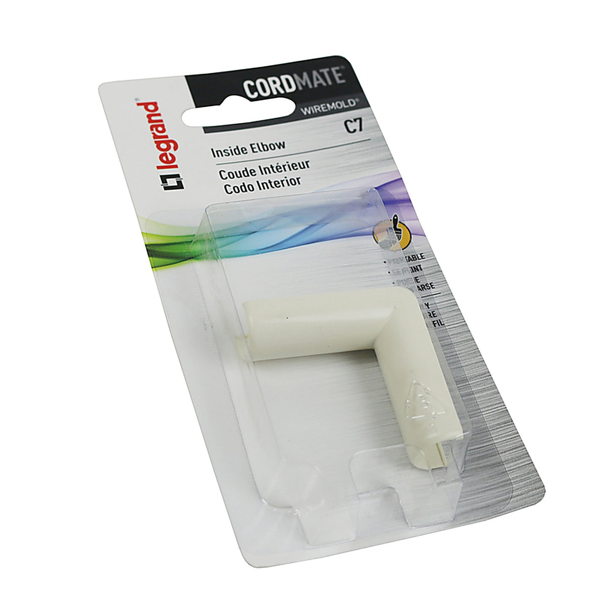 Legrand C7 2 3/4 in. Dia. Plastic Electrical Conduit Elbow For AC, MC and RWFMC Cable 10/Pack