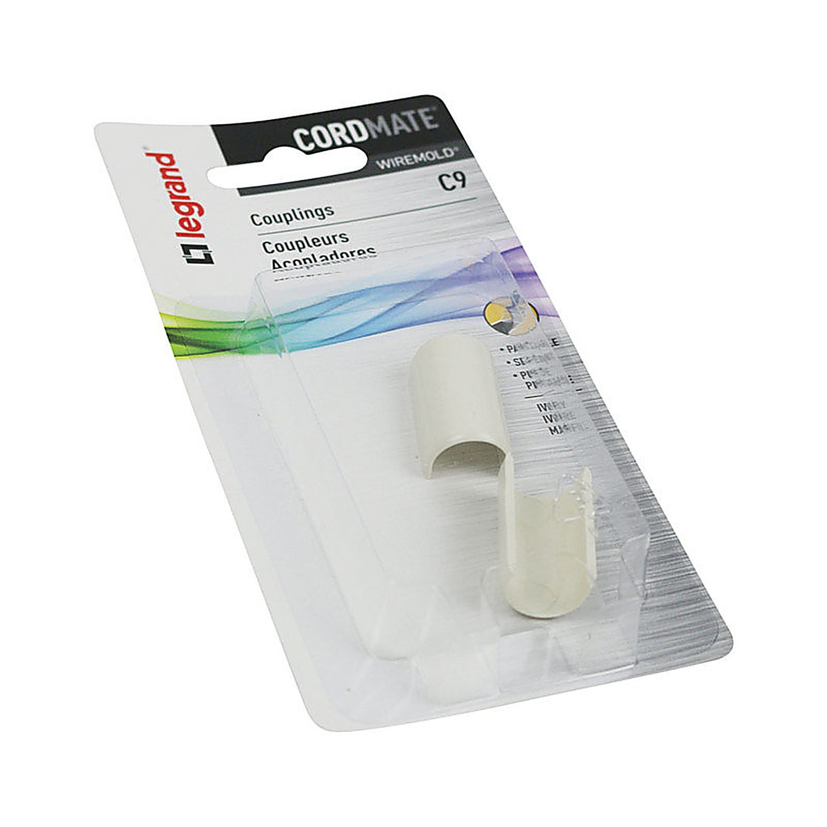 Legrand C9 2 3/4 in. Dia. Plastic Electrical Conduit Coupling For AC, MC and RWFMC Cable 1/Pack