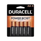 Duracell 03761 Coppertop AA Alkaline Batteries 8 pk Carded