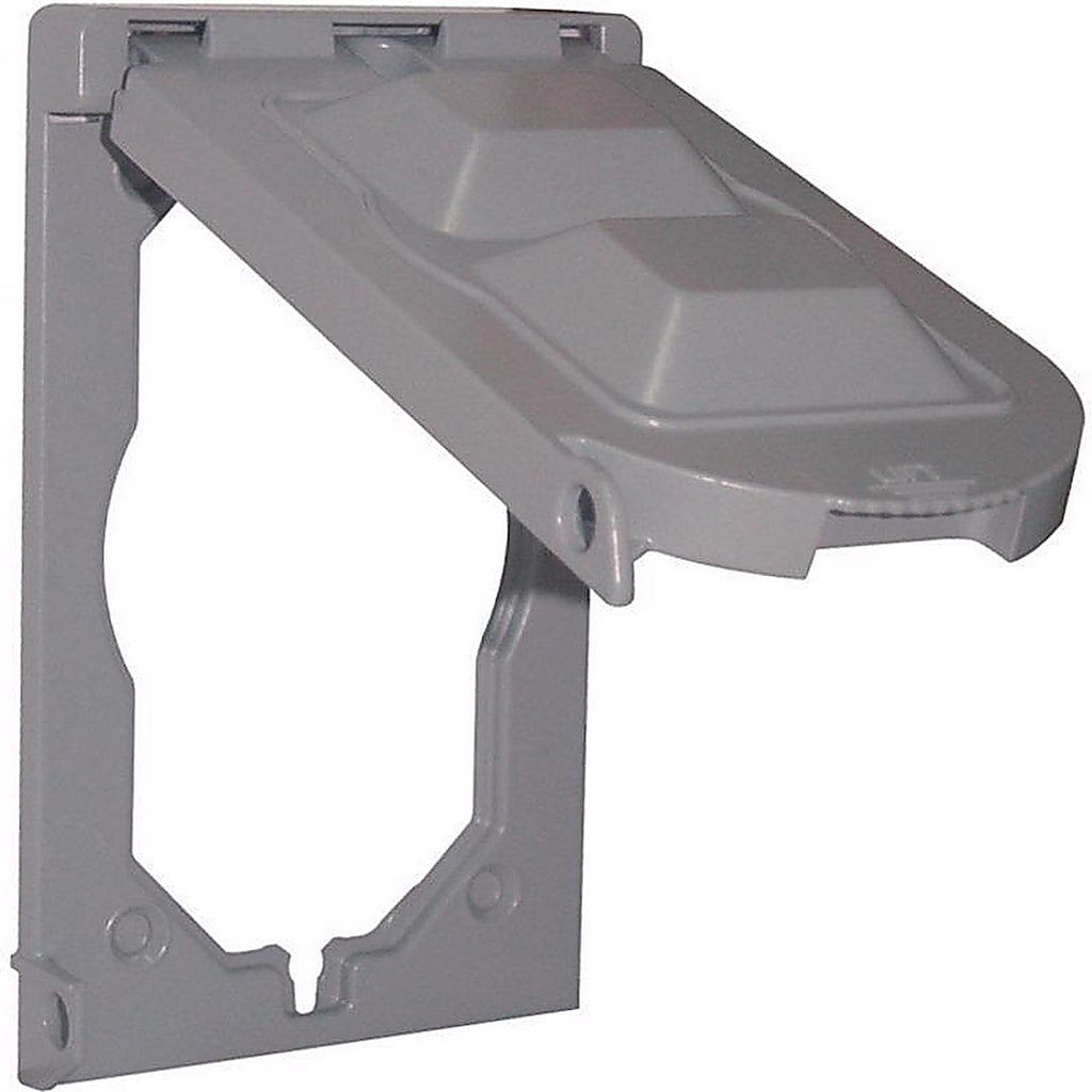 Sigma Electric 14146 Rectangle Plastic 1 gang Multi-Use Cover For Wet Locations