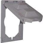 Sigma Electric 14146 Rectangle Plastic 1 gang Multi-Use Cover For Wet Locations