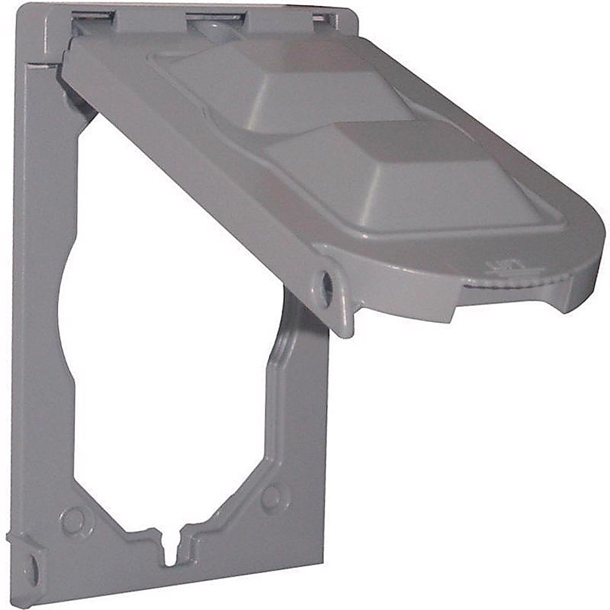 Sigma Electric 14146 Rectangle Plastic 1 gang Multi-Use Cover For Wet Locations
