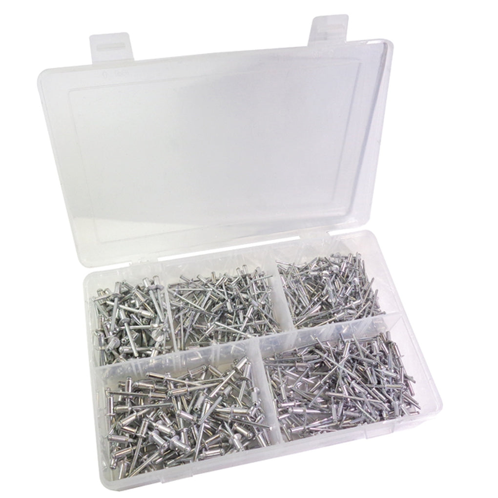 ATD - 346 - 500 Piece Aluminum Blind Rivet Assortment