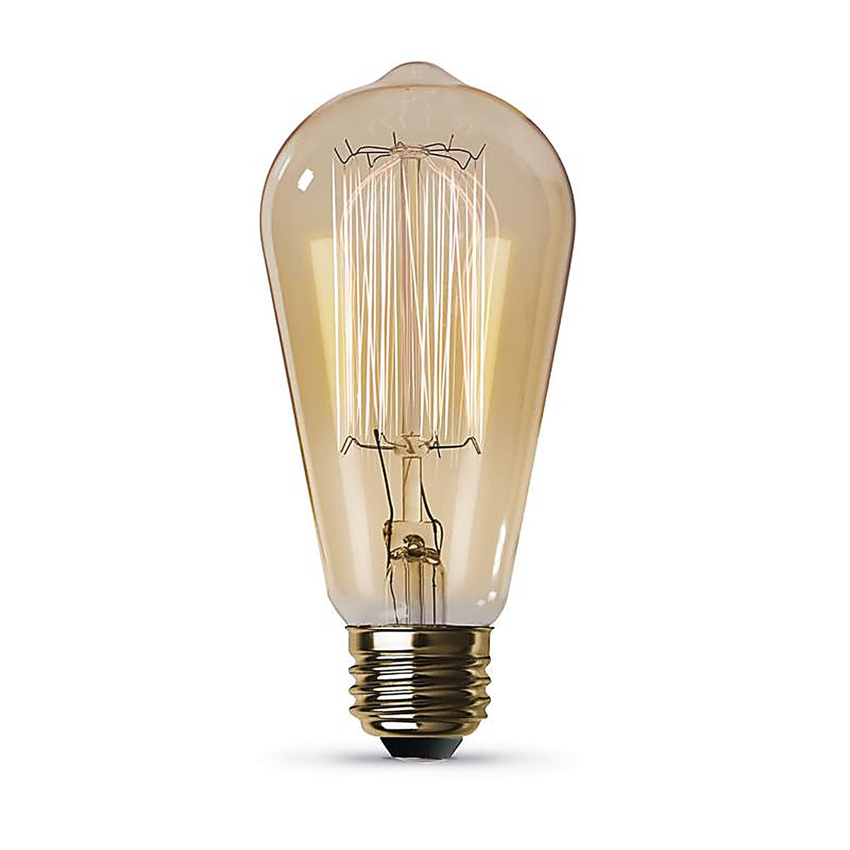 Feit - 40ST19 - the Original 40 W St19 Vintage Incandescent Bulb E26 (Medium) Soft White 1 Pack