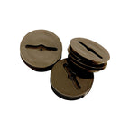 Sigma Electric 14005BR Round Plastic Closure Plug For Closure of Unused Box Outlets