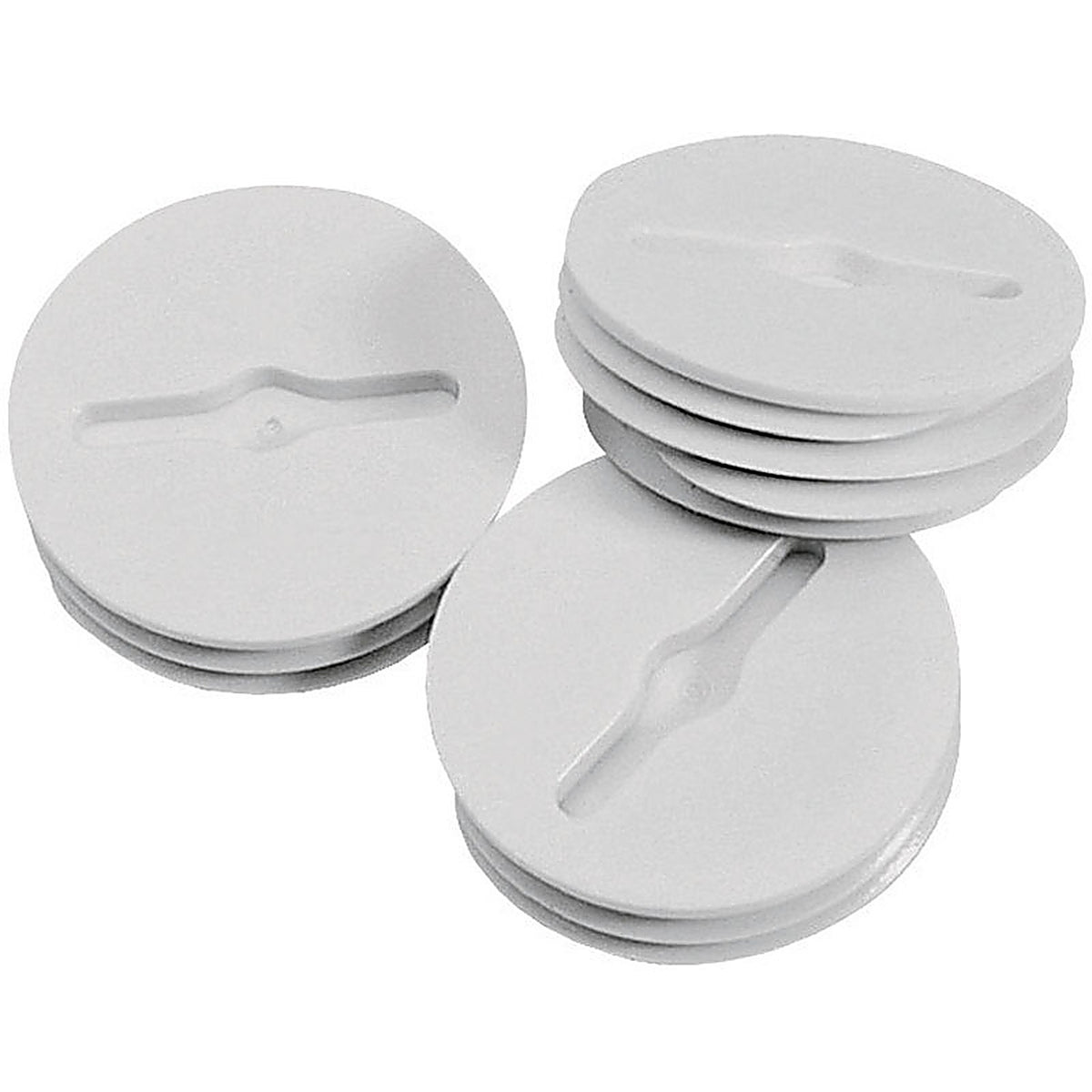 Sigma Electric 14005WH Round Plastic Closure Plug For Closure of Unused Box Outlets