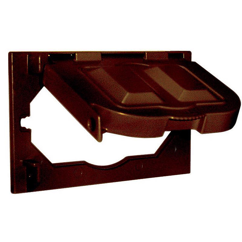 Sigma Electric 14145BR Rectangle Plastic 1 gang Multi-Use Cover For Wet Locations