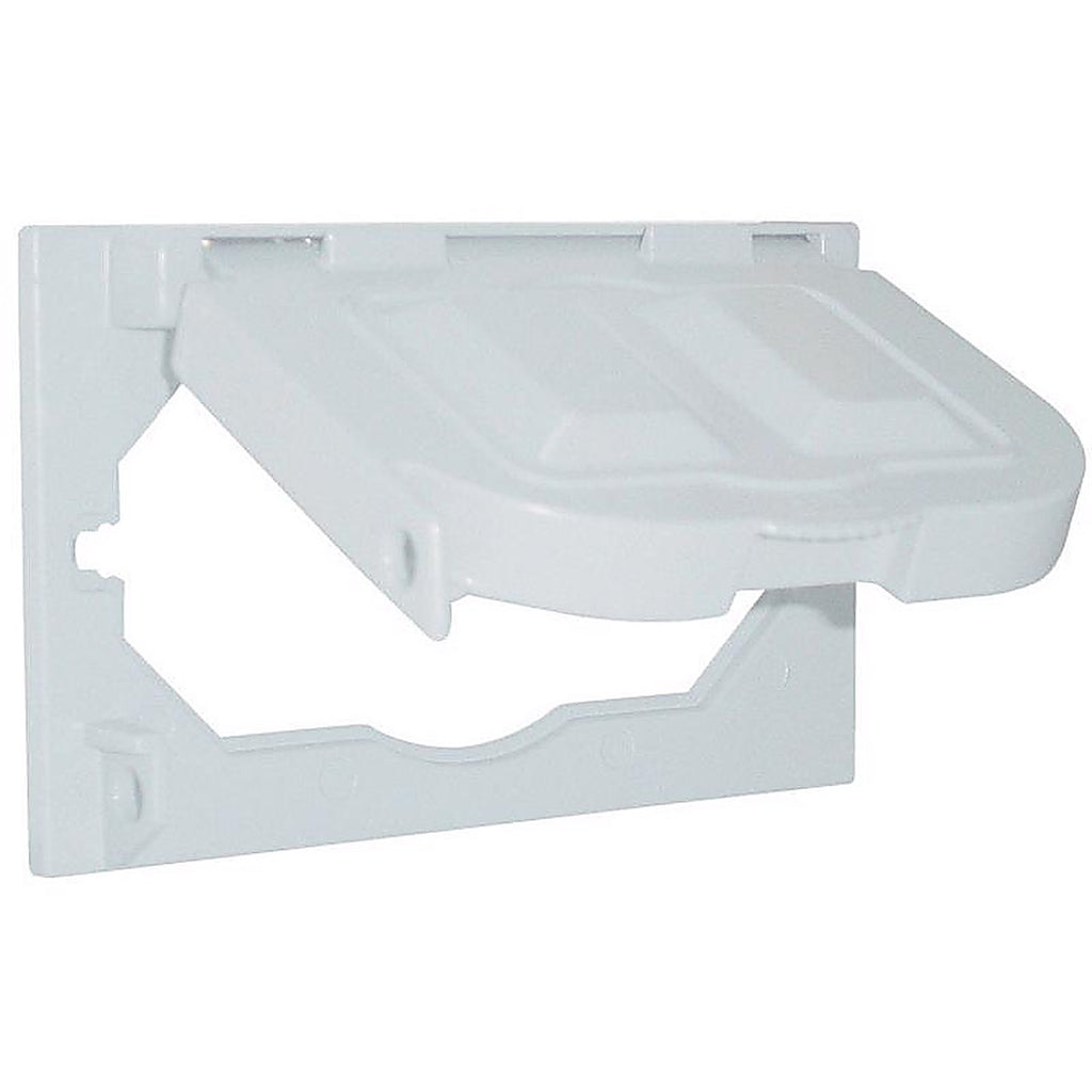 Sigma Electric 14145WH Rectangle Plastic 1 gang Multi-Use Cover For Wet Locations