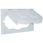 Sigma Electric 14145WH Rectangle Plastic 1 gang Multi-Use Cover For Wet Locations