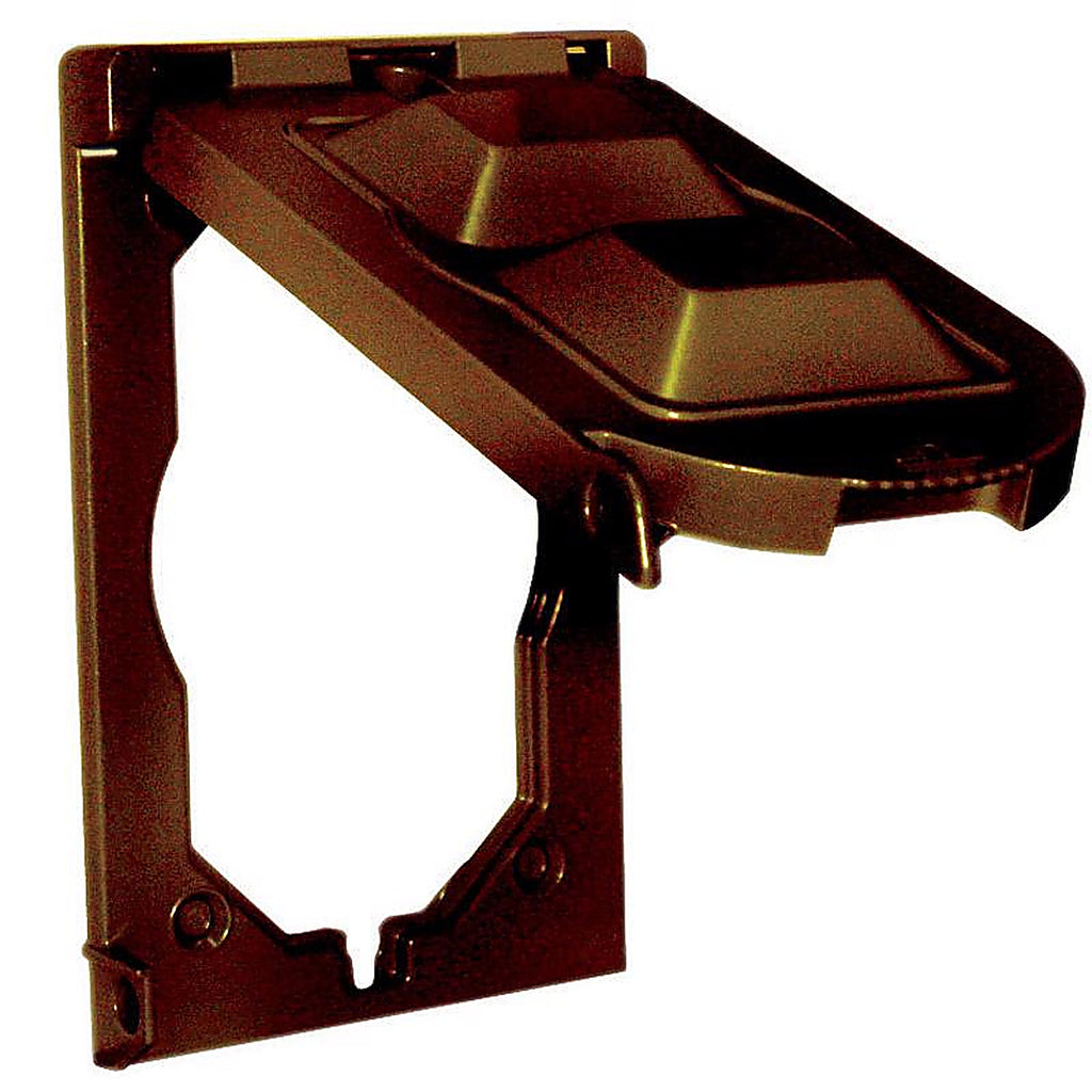 Sigma Electric 14146BR Rectangle Plastic 1 gang Multi-Use Cover For Wet Locations