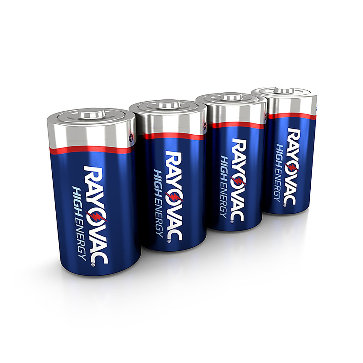 Rayovac 813-4TK High Energy D Alkaline Batteries 4 pk Carded
