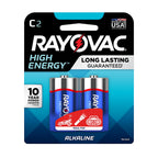 Rayovac - 814-2 GENK.01 - High Energy C Alkaline Batteries 2 pk Carded