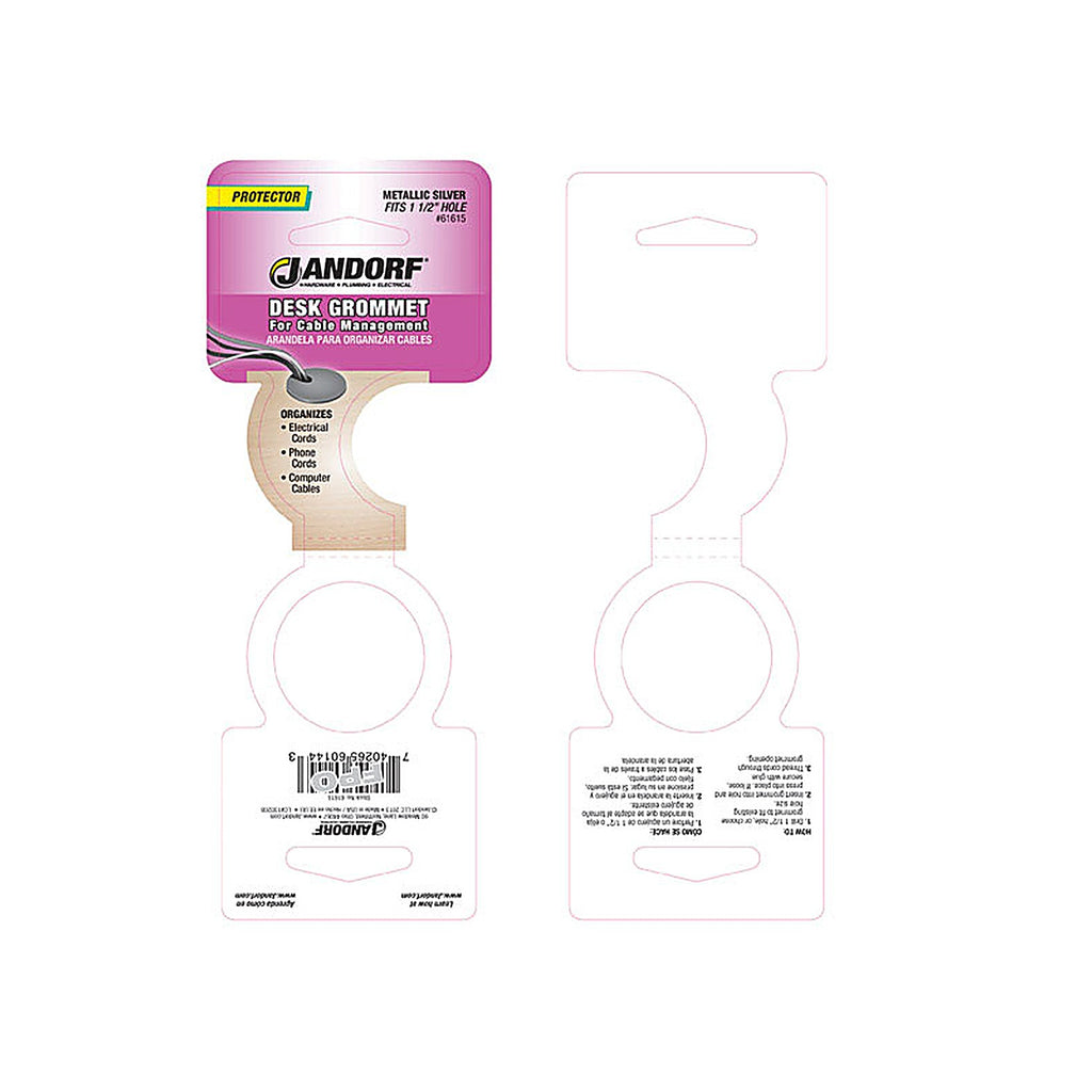 Jandorf - 61615 - 1-1/2 In. Computer Grommet 1 Pack
