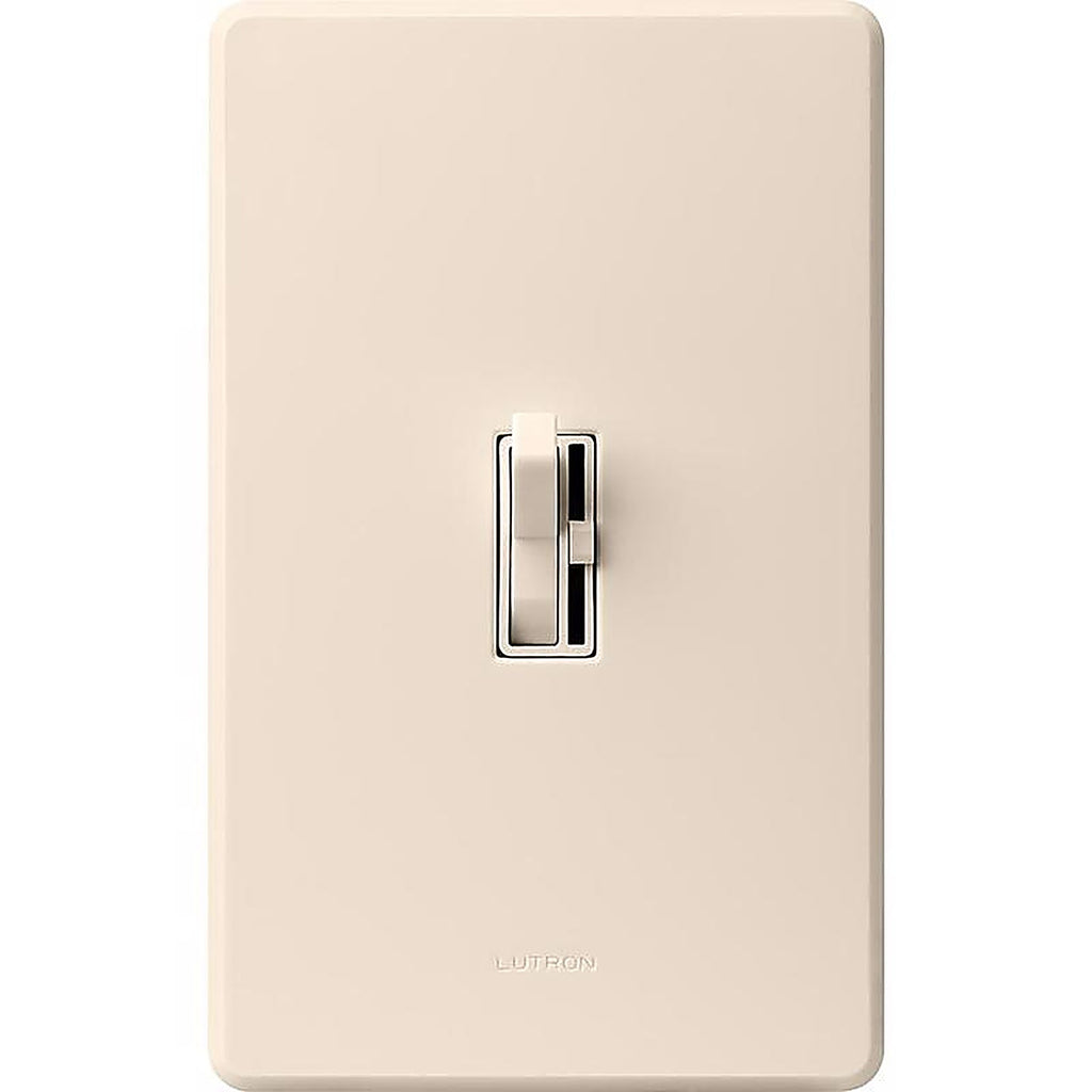 Lutron - TGCL-153PH-LA - Toggler Light Almond 150 W 3-Way Dimmer Switch 1 Pack