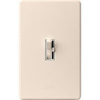 Lutron - TGCL-153PH-LA - Toggler Light Almond 150 W 3-Way Dimmer Switch 1 Pack
