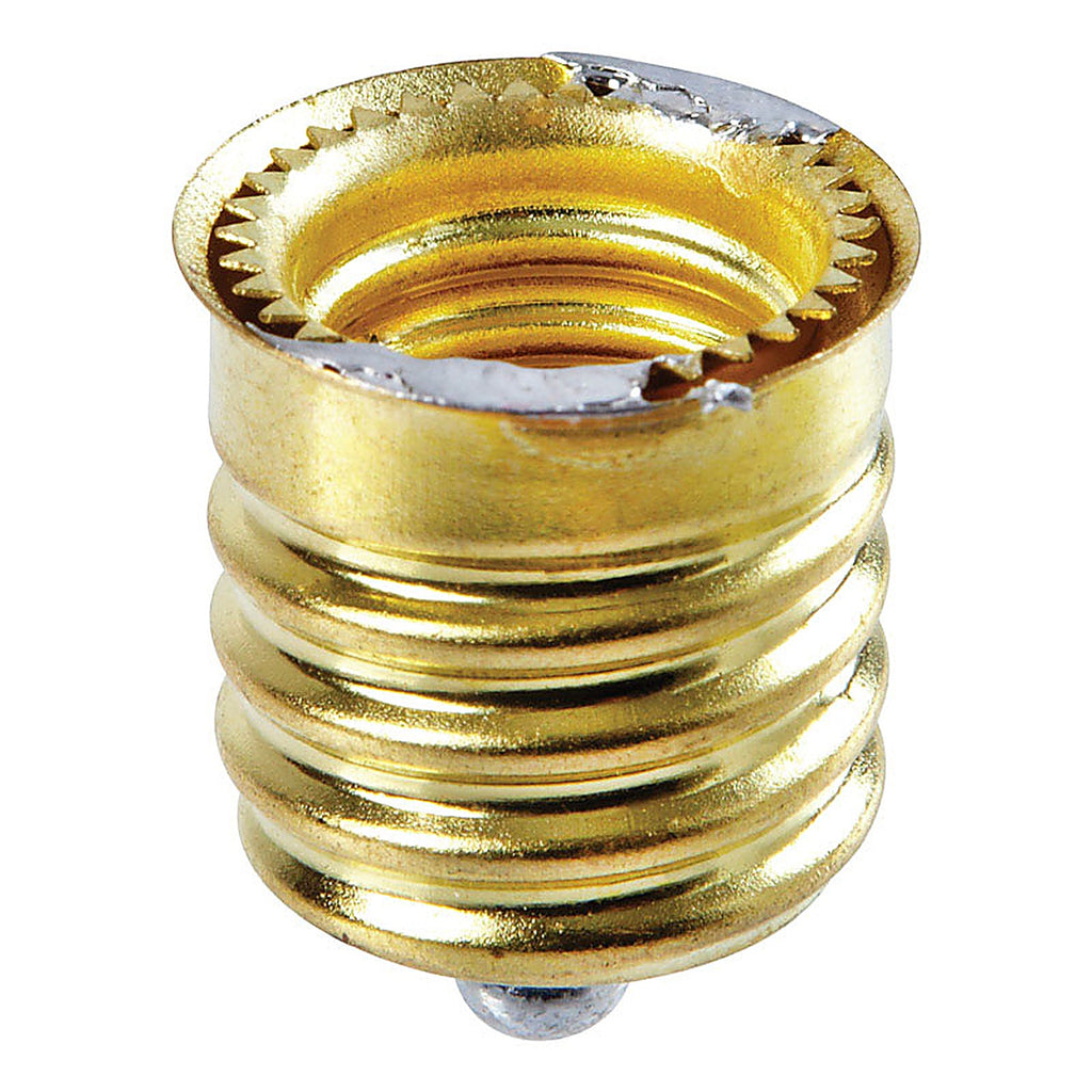 Jandorf 60424 Metal Intermediate to Candelabra Base Socket Reducer 1/Pack