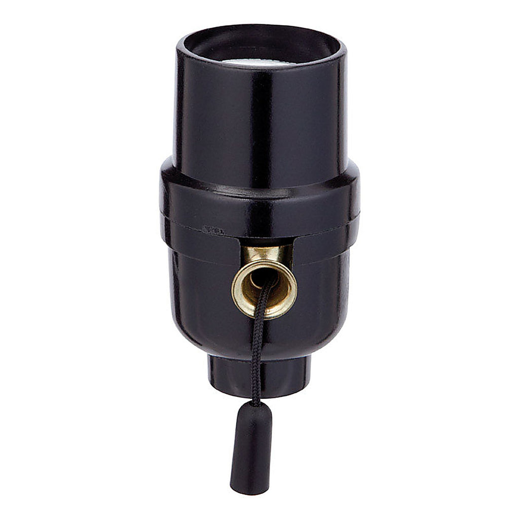 Jandorf 60532 Phenolic Medium Base Pull Chain Socket 1/Pack