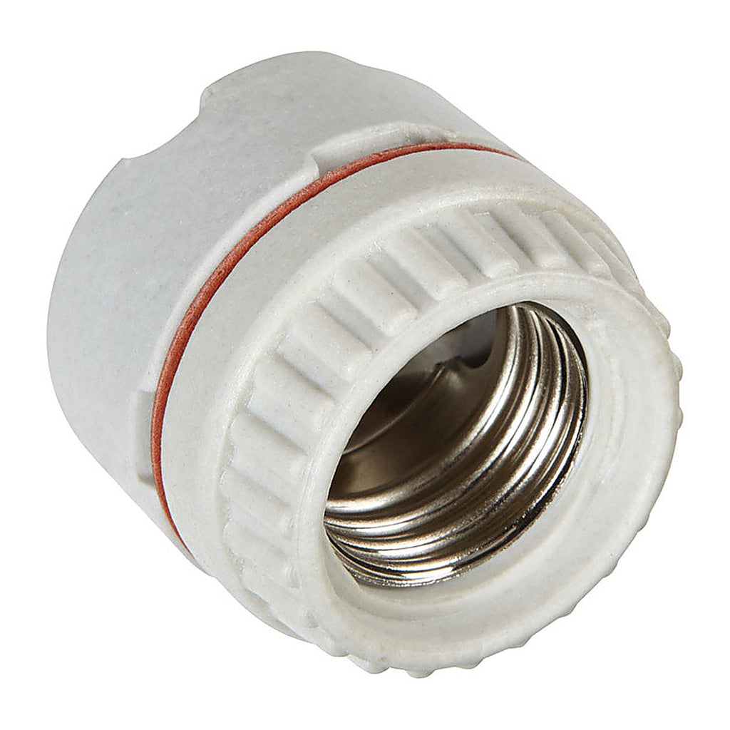 Jandorf 60576 Porcelain Medium Base Ring Socket 1/Pack