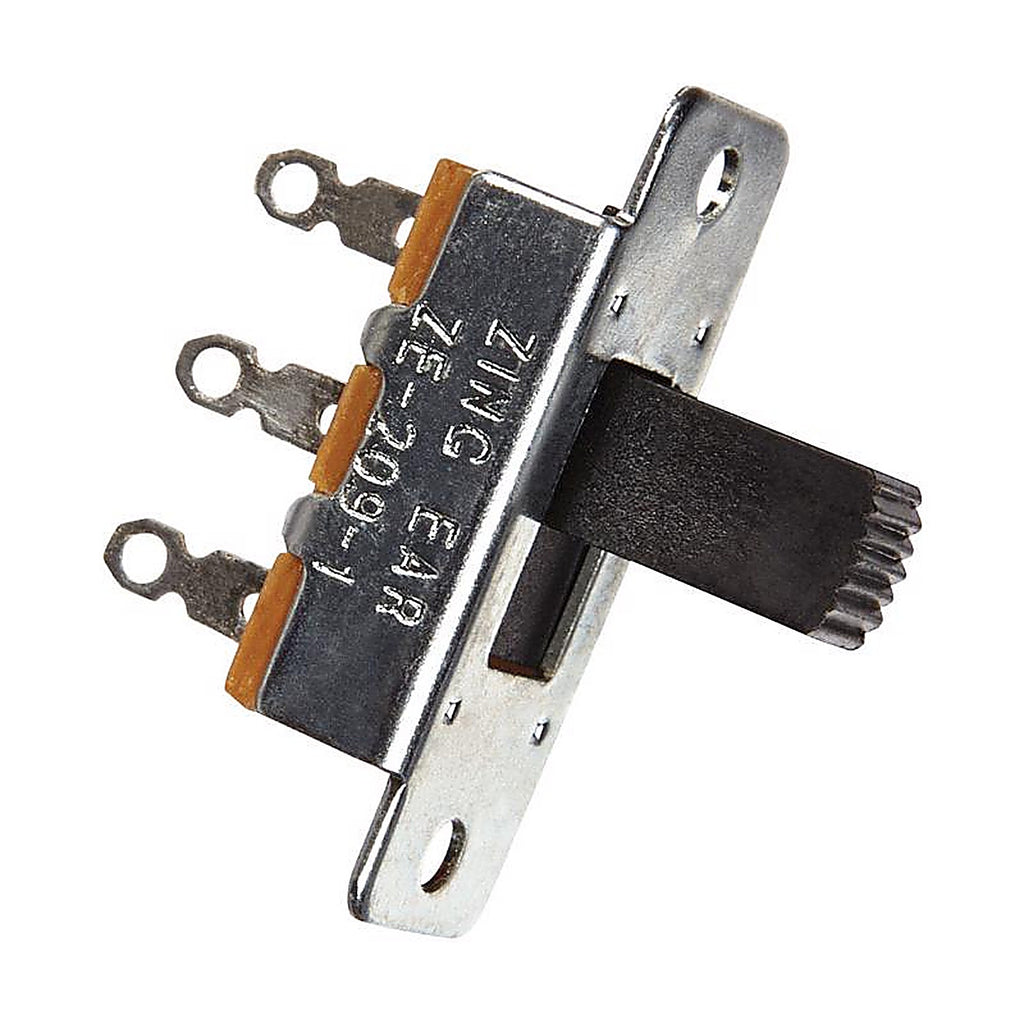 Jandorf 61022 6 amps Single Pole Slide Appliance Switch Black/Silver 1/Pack