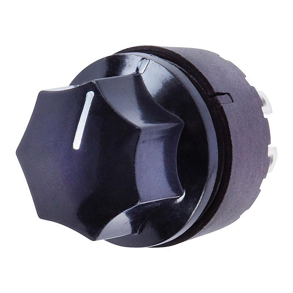 Jandorf - 61005 - 13 Amps Single Pole Rotary Appliance Switch Black 1 Pack