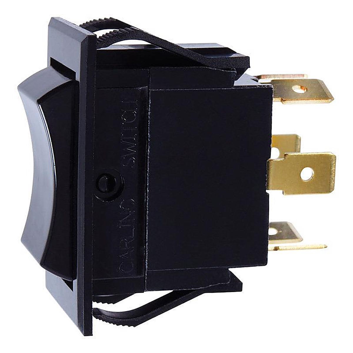 Jandorf 61100 15 amps Double Pole Rocker Automotive/Marine Switch Black 1/Pack