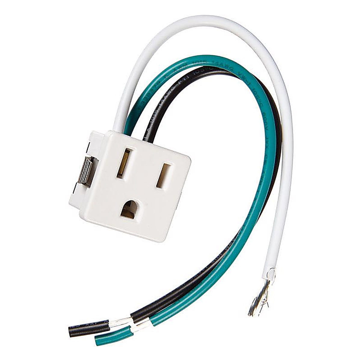 Jandorf 61017 15 amps 125 volt White Outlet 1/Pack
