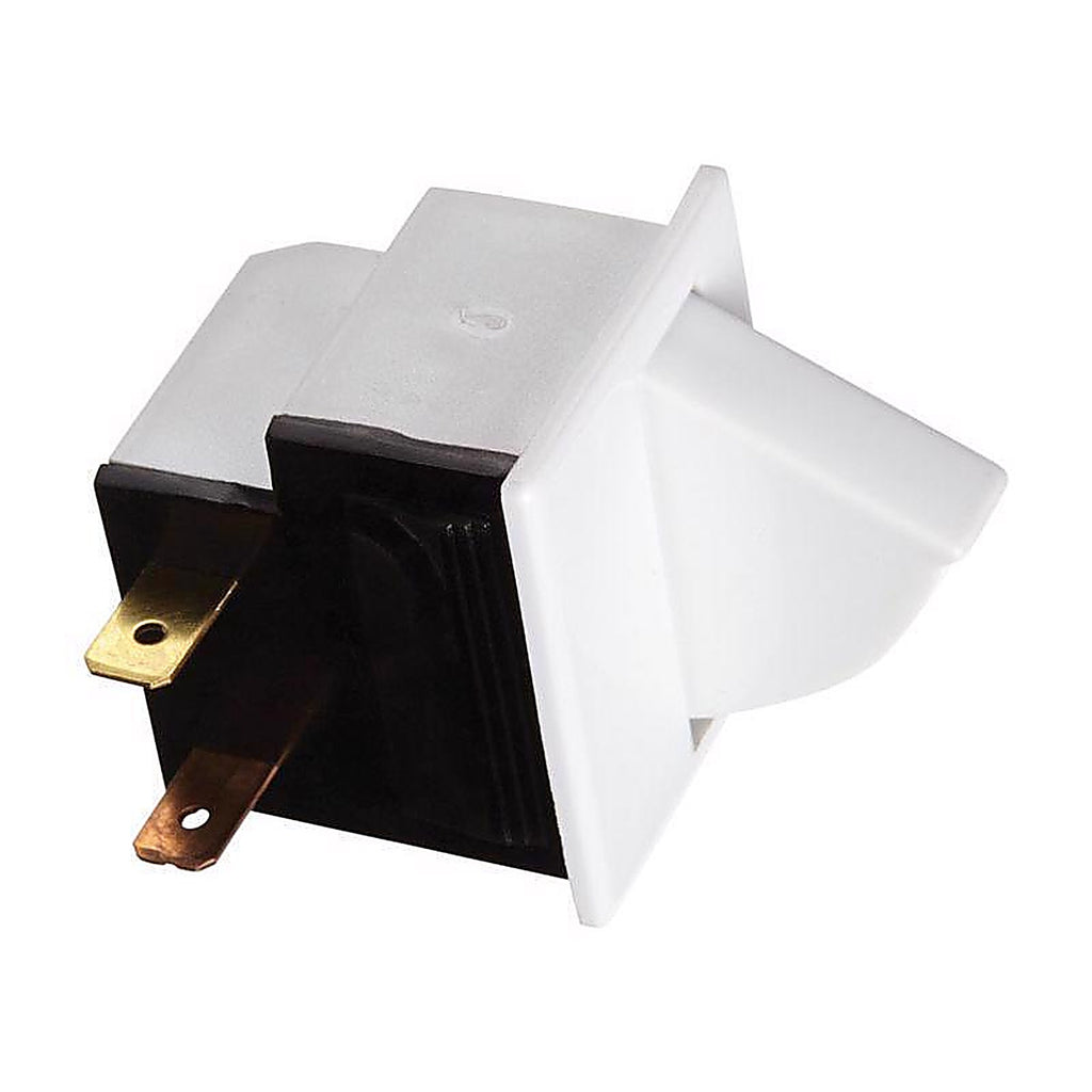 Jandorf 61008 5 amps Single Pole Momentary/Normally Off Appliance Switch White 1/Pack