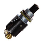 Jandorf 61037 0.25 amps Single Pole Momentary/Normally On Appliance Switch Black 1/Pack