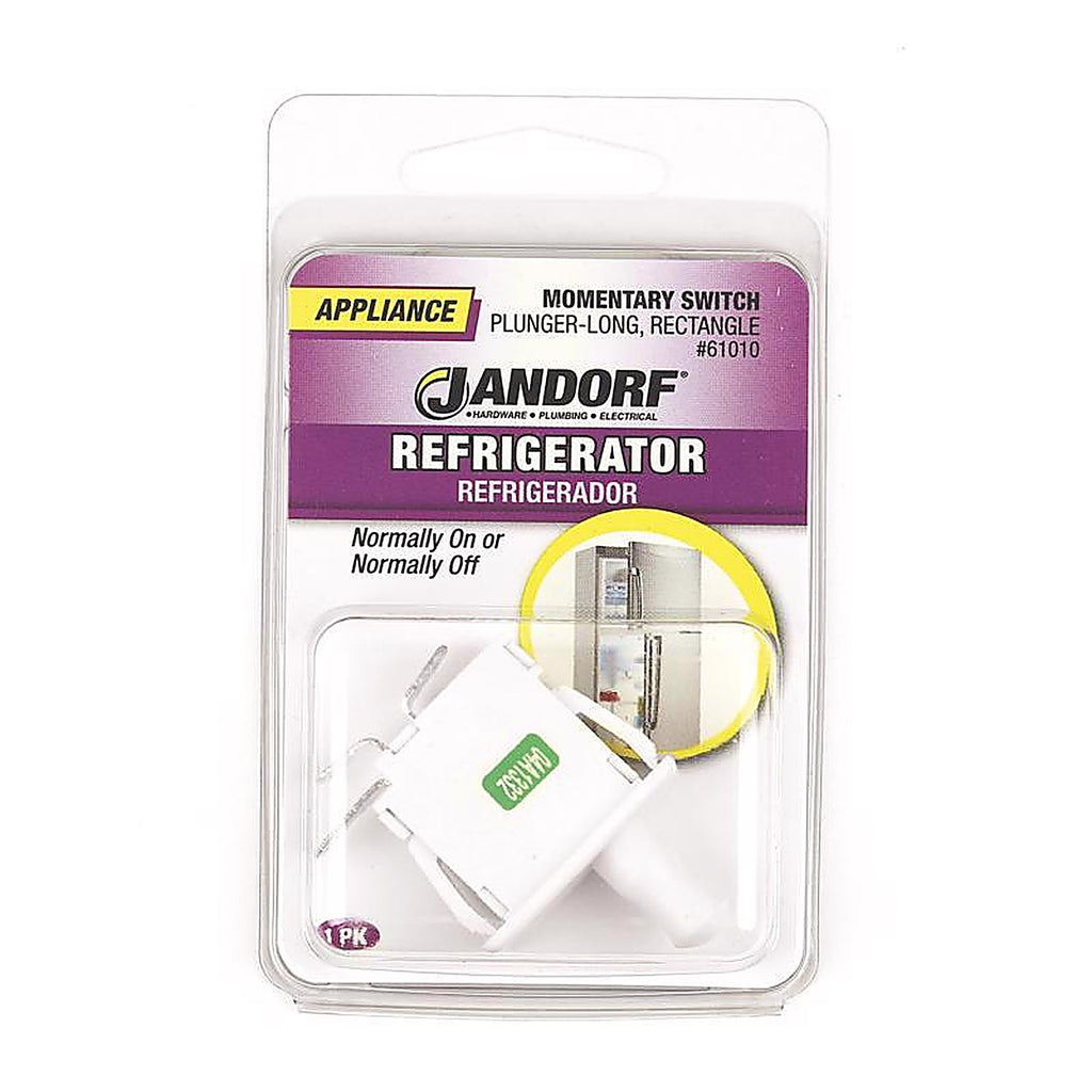 Jandorf - 61010 - 12 Amps Momentary Appliance Switch White 1 Pack