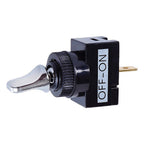 Jandorf 61109 20 amps Single Pole Toggle Automotive/Marine Switch Black/Silver 1/Pack