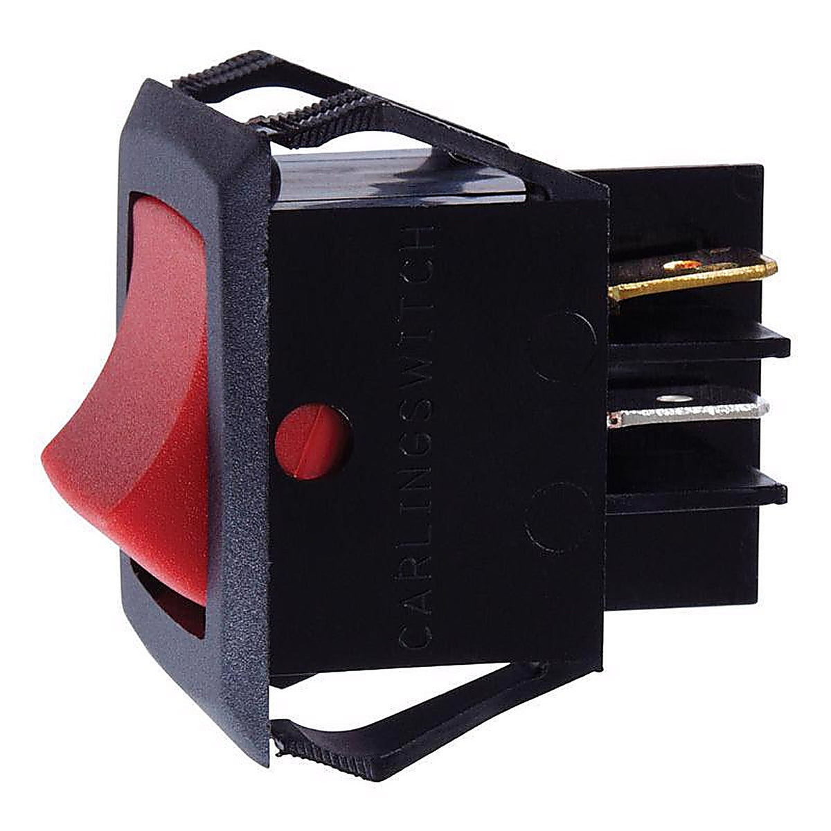 Jandorf 61125 20 amps Double Pole Rocker Power Tool Switch Black/Red 1/Pack