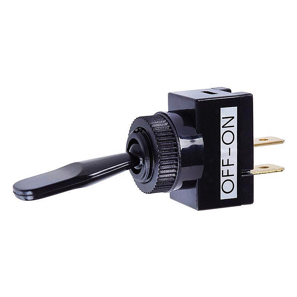 Jandorf 61112 20 amps Single Pole Toggle Automotive/Marine Switch Black 1/Pack