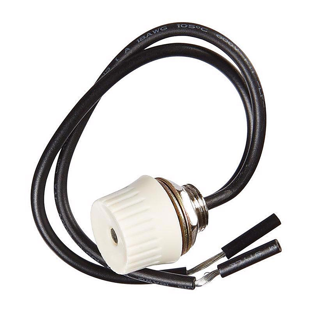Jandorf 61217 3 amps Single Pole Rotary Appliance Switch White 1/Pack