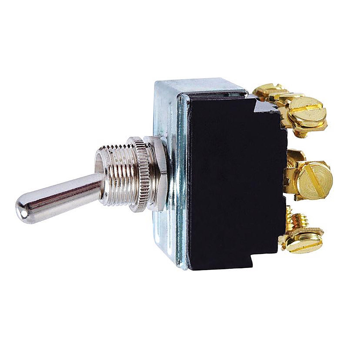 Jandorf - 61141 - 15 Amps Three Pole Toggle Power Tool Switch Silver 1 Pack