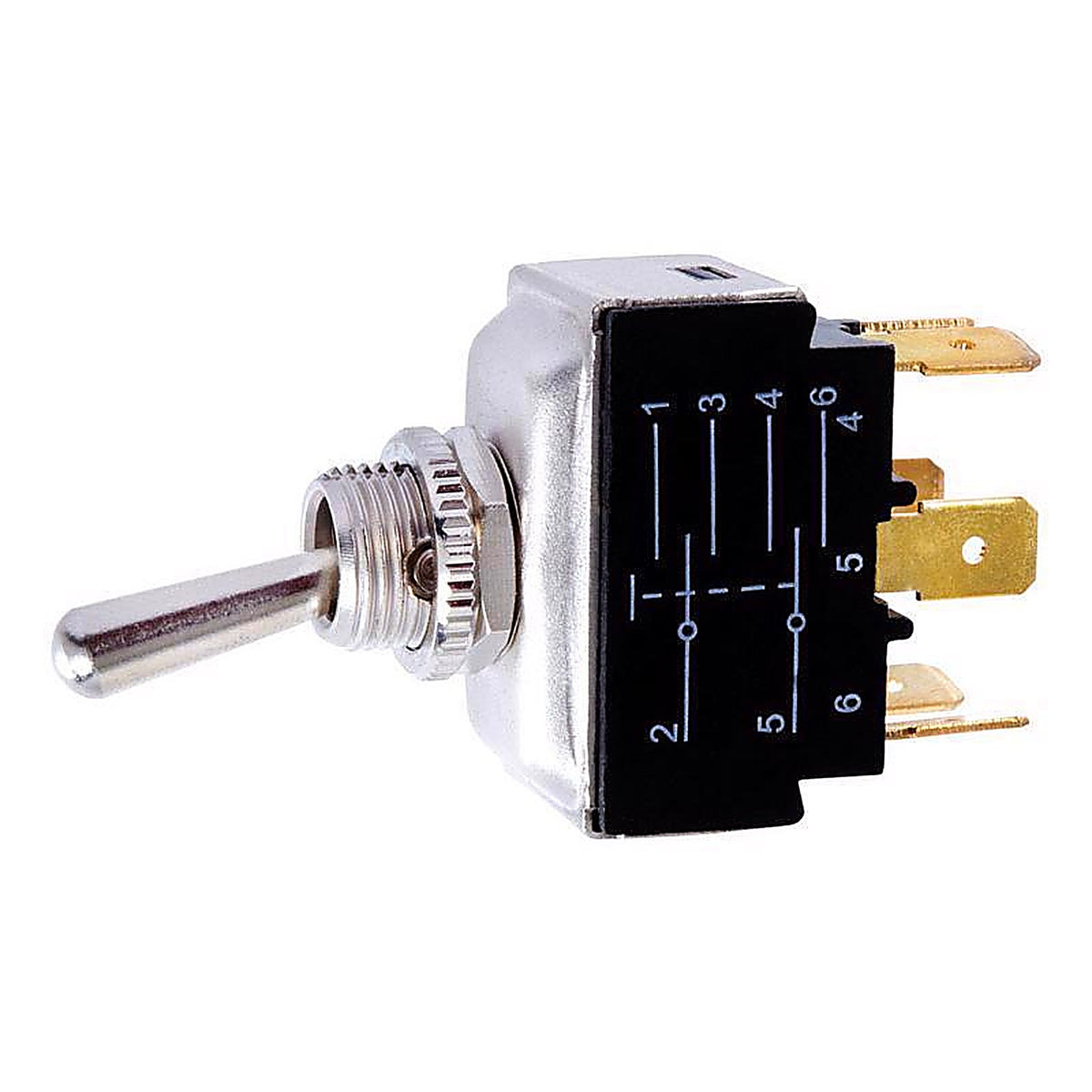 Jandorf 61137 20 amps Double Pole Toggle Power Tool Switch Silver 1/Pack