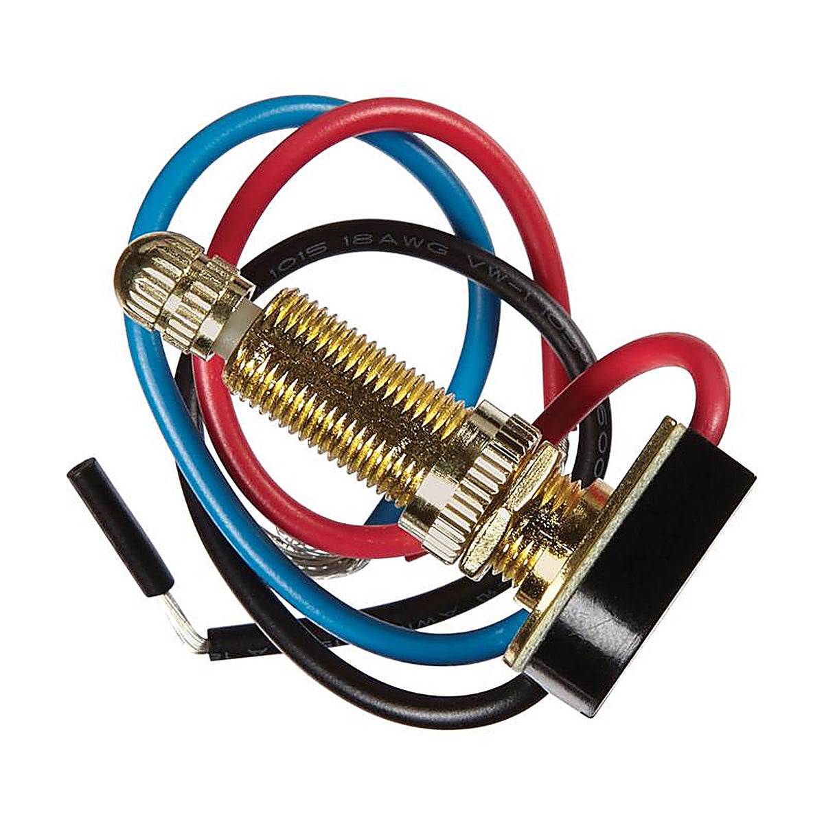 Jandorf - 61214 - 6 Amps Single Pole or 3-Way Rotary Appliance Switch Brass 1 Pack
