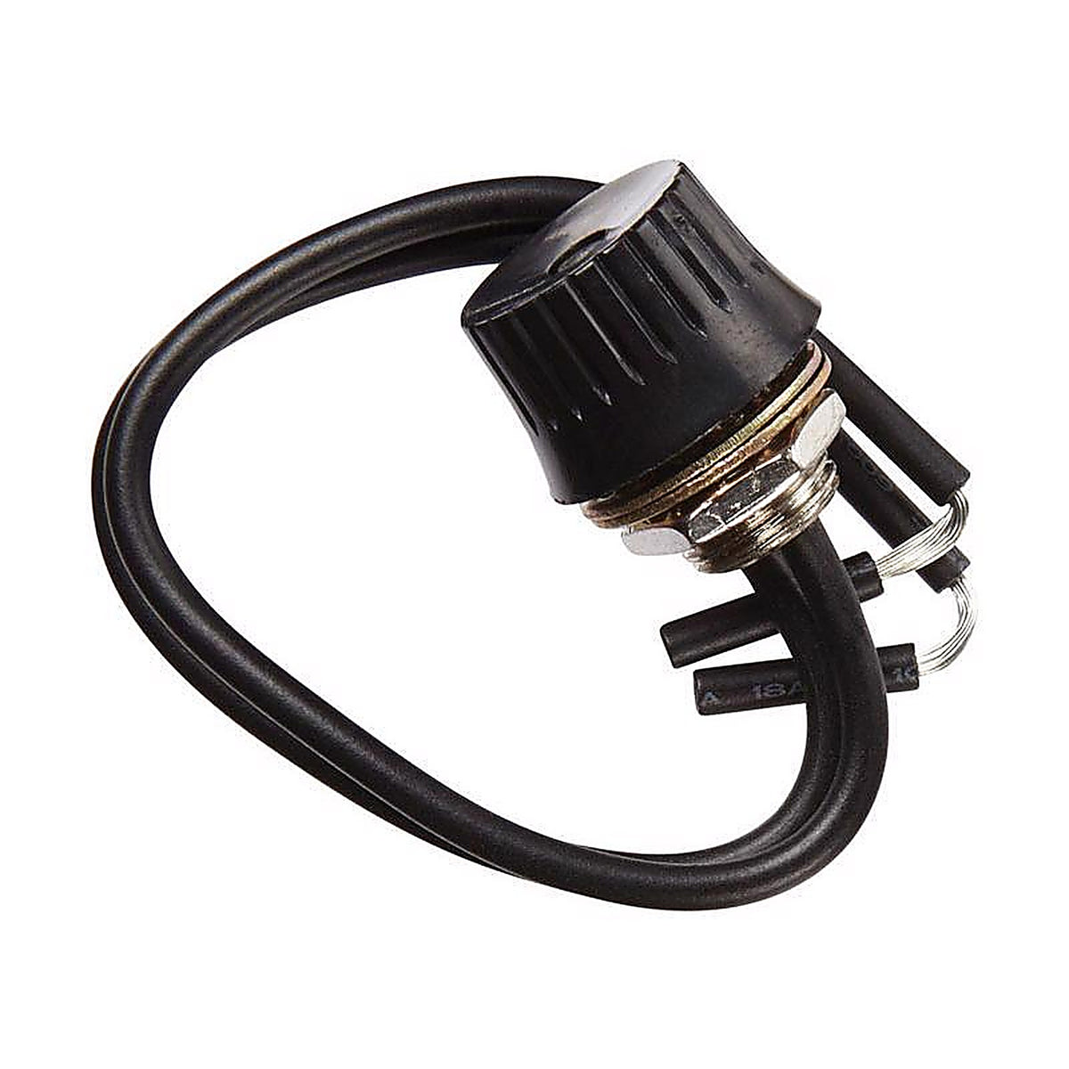 Jandorf 61216 3 amps Single Pole Rotary Appliance Switch Black 1/Pack