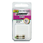 Jandorf 60724 S501 6.3 amps Fast Acting Fuse 2/Pack