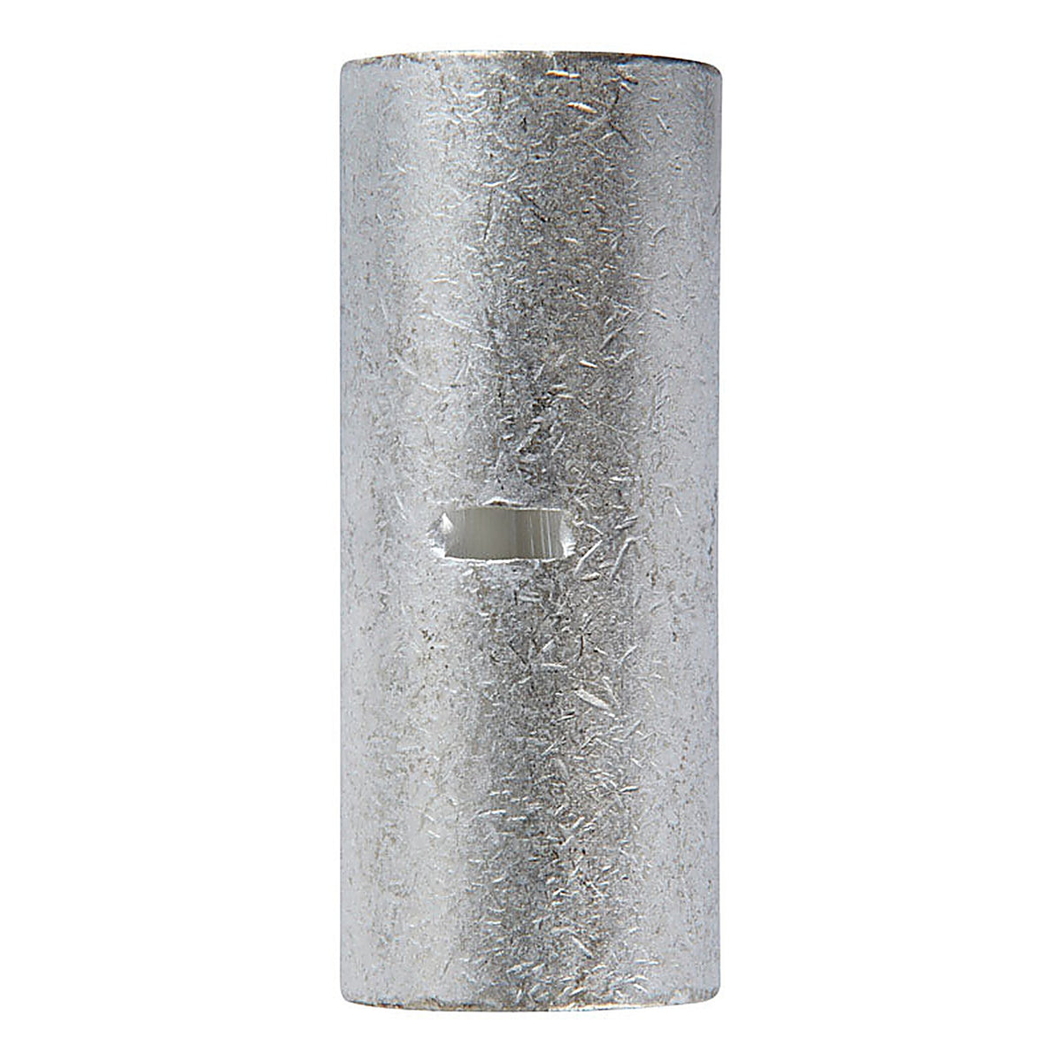 Jandorf 60762 2 Ga. Uninsulated Wire Terminal Butt Splice Silver 2/Pack