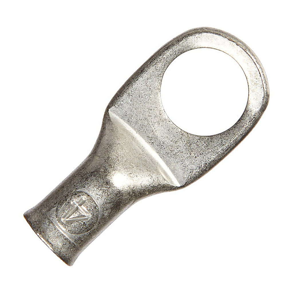 Jandorf 60768 4 Ga. Uninsulated Wire Electrical Lug Silver 1/Pack