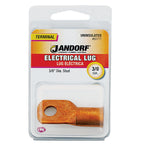 Jandorf 60777 3/0 Ga. Uninsulated Wire Electrical Lug Copper 1/Pack