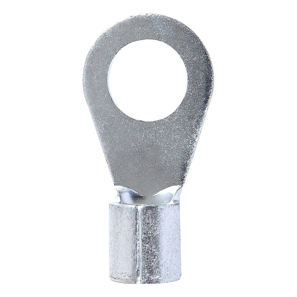 Jandorf 60782 4 Ga. Uninsulated Wire Terminal Ring Silver 2/Pack