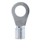 Jandorf 60782 4 Ga. Uninsulated Wire Terminal Ring Silver 2/Pack