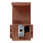 Jandorf 60797 12-10 Ga. Insulated Wire Terminal Self-Stripping Brown 2/Pack