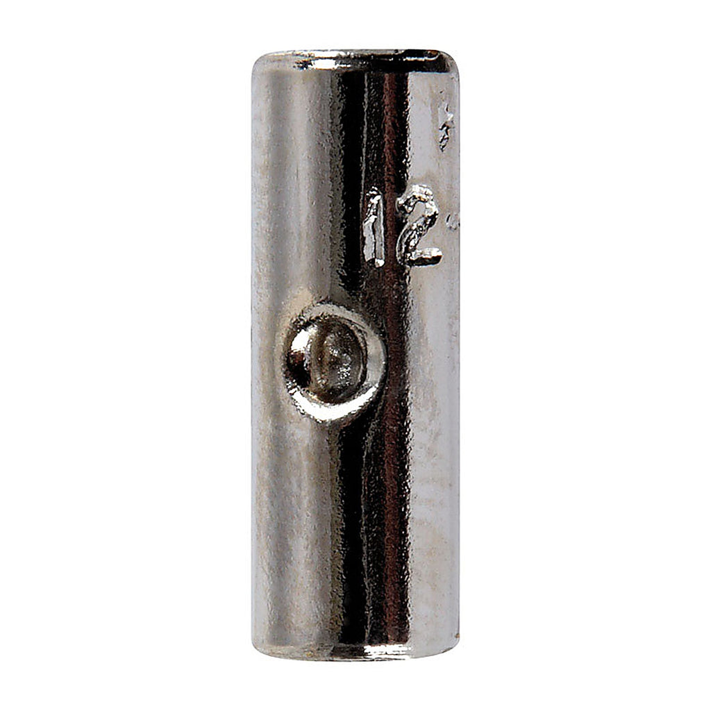Jandorf 60815 12-10 Ga. Insulated Wire Terminal Butt Splice Silver 5/Pack