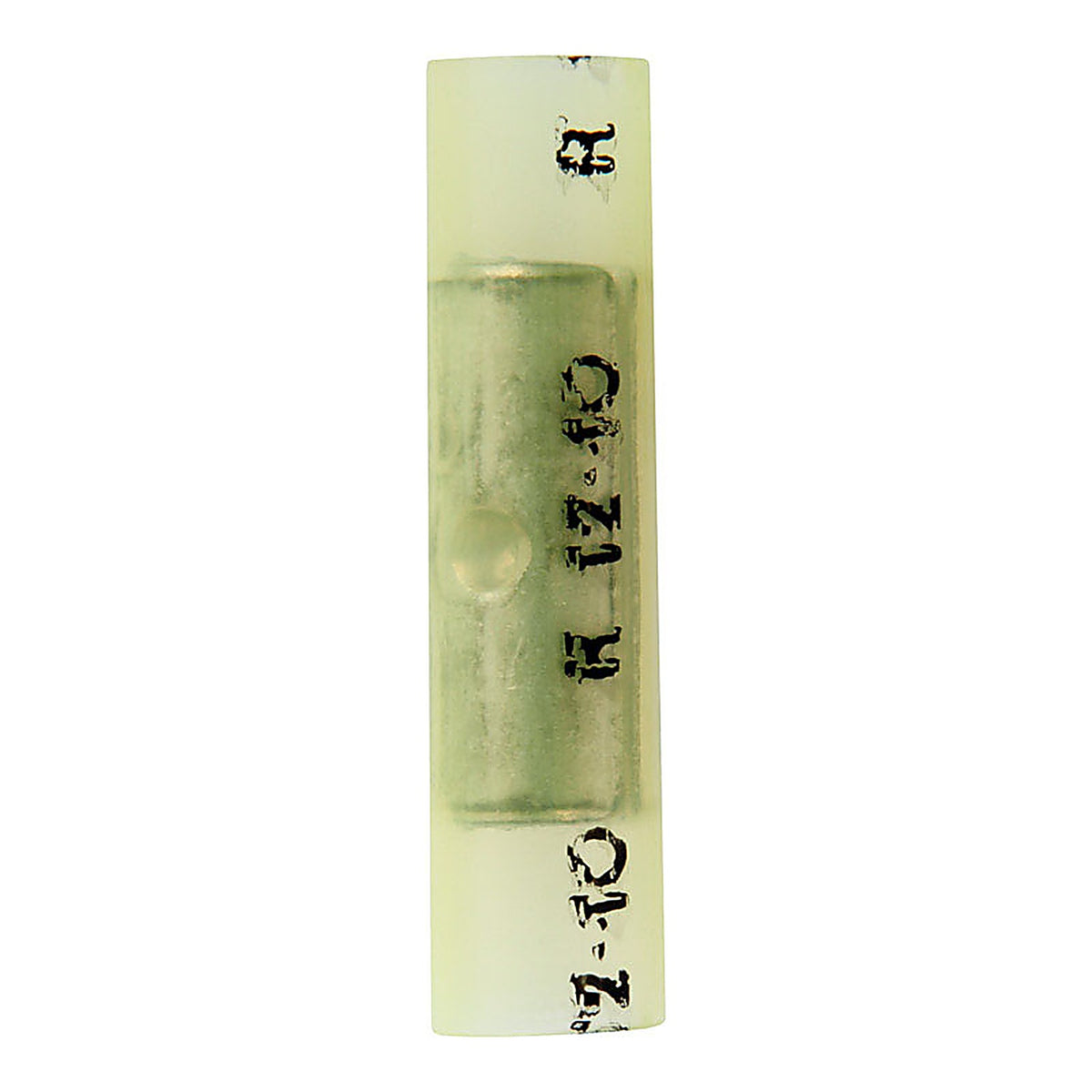 Jandorf 60816 12-10 Ga. Insulated Wire Terminal Butt Splice Yellow 5/Pack