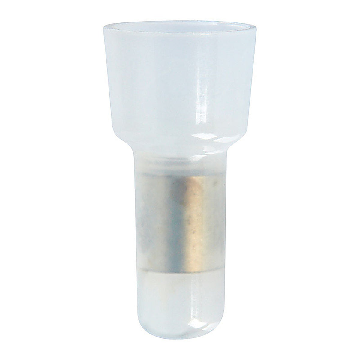 Jandorf 60820 12-10 Ga. Insulated Wire Terminal Closed End Clear 5/Pack