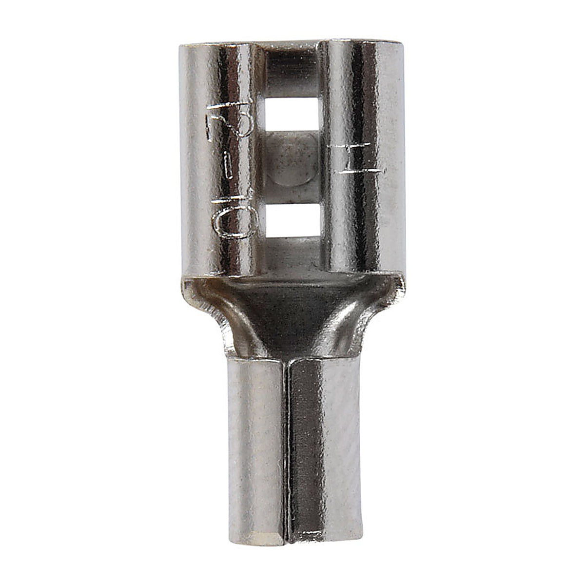 Jandorf 60821 12-10 Ga. Insulated Wire Female Disconnect Silver 5/Pack