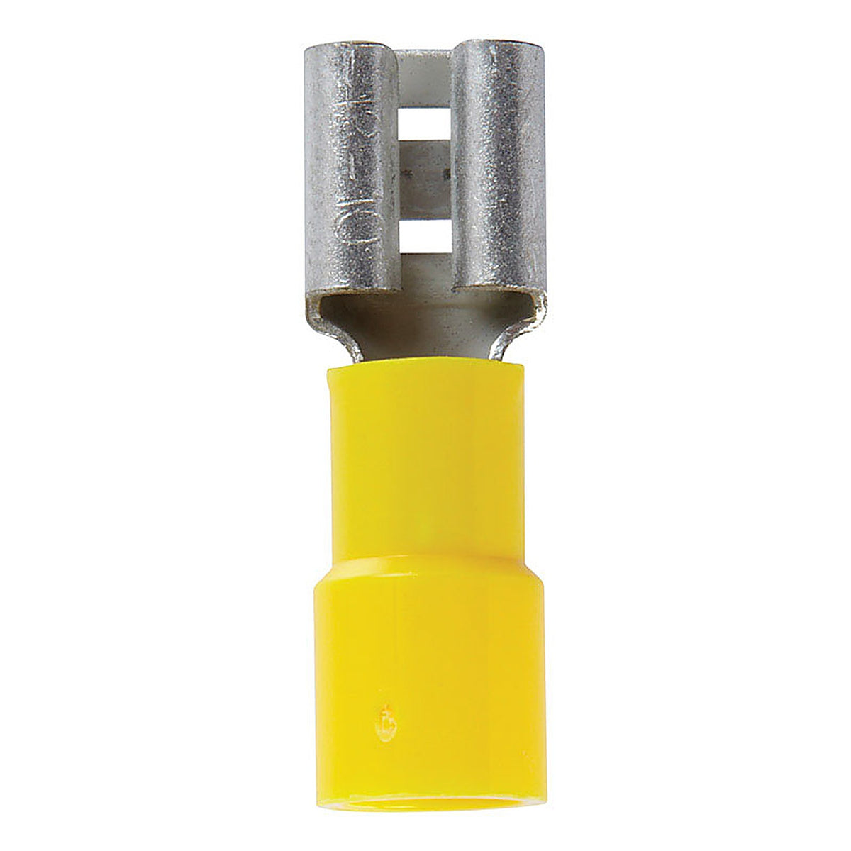 Jandorf 60826 12-10 Ga. Insulated Wire Female Disconnect Yellow 5/Pack