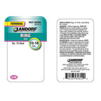Jandorf 60829 12-10 Ga. Insulated Wire Terminal Ring Yellow 2/Pack